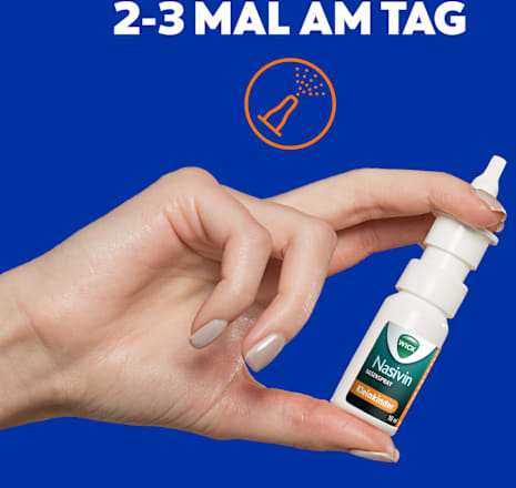 WICK Nasivin 0,25 mg/ml Oxymetazolinhydrochlorid Nasenspray ohne Konservierungsstoffe Kleinkind WICK