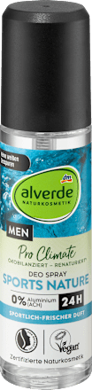 Deospray Sports Nature Pro Climent alverde MEN