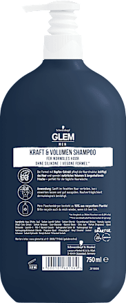 Shampoo Kraft & Volumen Schwarzkopf GLEM vital