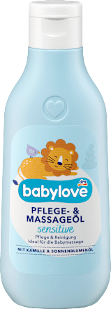 Pflege- & Massageöl sensitive babylove