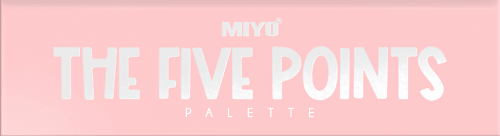 Paleta cieni do powiek Five Points 10 Miyo
