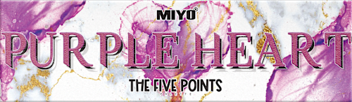 Paleta cieni do powiek Five Points 27 Purple Heart Miyo