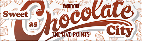 Paleta cieni do powiek Five Points 22 Sweet As Chocolate City Miyo