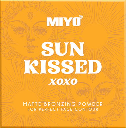 Puder brązujący Matt Bronzing Powder Sun no 01 Warm Bronze Miyo