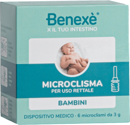 Microclismi baby per uso rettale Benexè