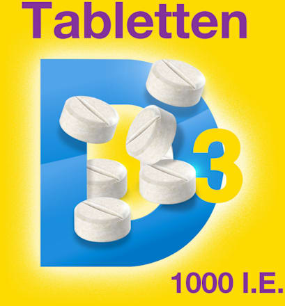 VIGANTOL 1000 I.E. Vitamin D3 Colecalciferol Tabletten VIGANTOL