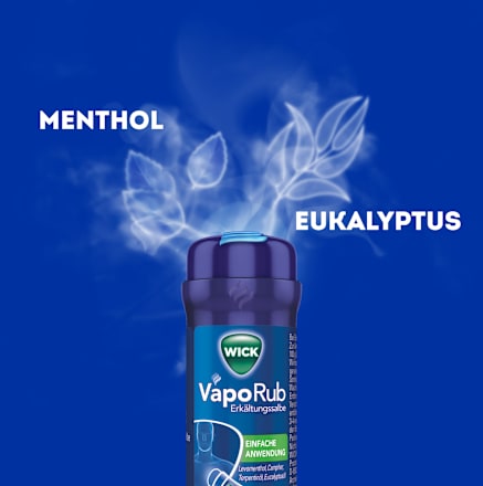Wick VapoRub Erkältungssalbe mit Applikator WICK