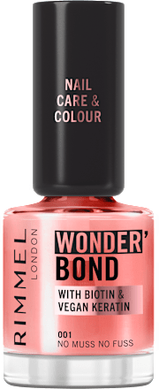 Wonder'Bond lak za noke - 001 No Muss No Fuss RIMMEL LONDON