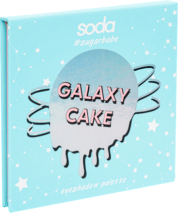 Galaxy Cake paletă farduri Blue 02 soda