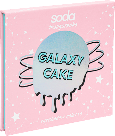 Galaxy Cake paletă farduri Pink 01 soda