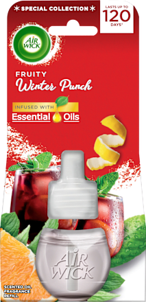 Punjenje za električni osvježivač zraka Essential Oils – Fruity Winter Punch AIRWICK