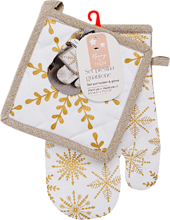 Karácsonyi edényfogó szett, többféle AMO LA CASA