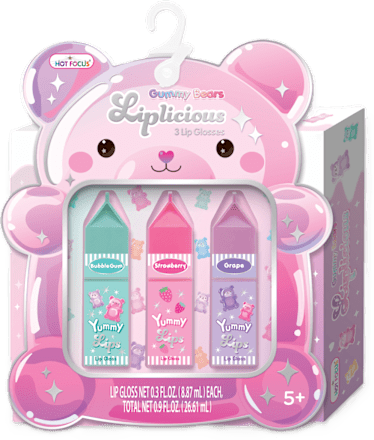 Set lipgloss Liplicious HOT FOCUS