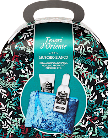 Testápoló és EdT ajándék neszesszerrel, többféle Tesori d'Oriente