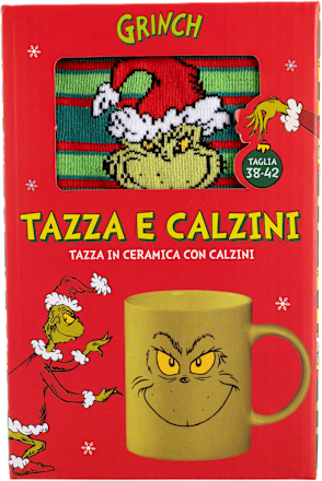 Set tazza e calzini GRINCH Virca