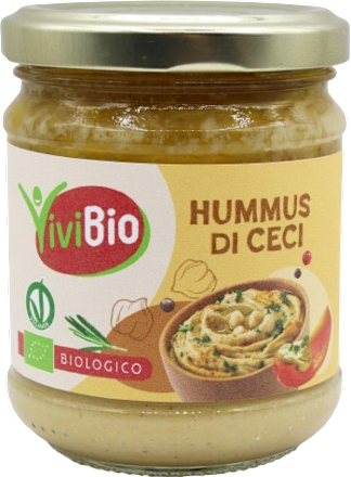 Hummus di ceci bio Vivibio