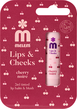 Višenamjenski balzam u stiku Lips & Cheeks – cherry noire Melem