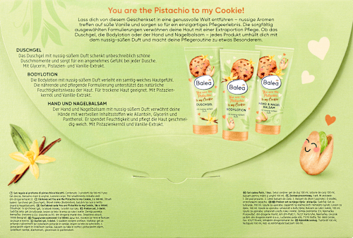 Geschenkset Pistachio to my Cookie  Balea