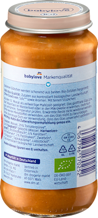 Menü Spaghetti Bolognese ab dem 12. Monat babylove