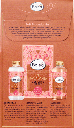 Set regalo Soft Macadamia Balea