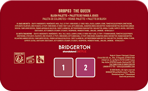 Blush Palette Bridgerton Royal Flush 03 NYX PROFESSIONAL MAKEUP