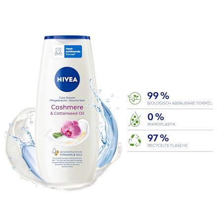 Pflegedusche Cashmere & Cottonseed Oil NIVEA