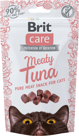 care snack pro kočky Meaty Tuna Brit