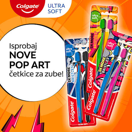 BE SOFT with yourself četkica za zube - Ultra Soft Colgate