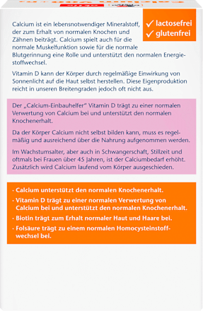 Calcium 900 + D3 Tabletten 80 St Doppelherz