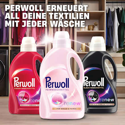 Feinwaschmittel für Wolle & Feines Perwoll