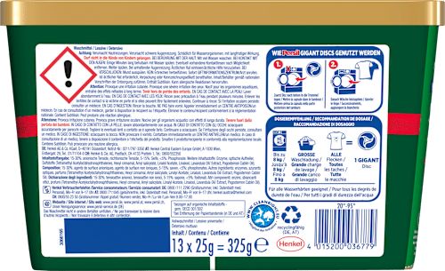 Vollwaschmittel Universal Gigant Discs  Persil