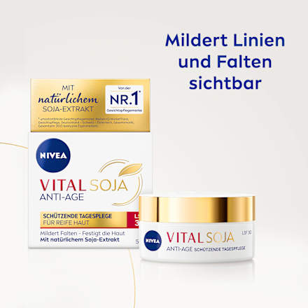 Anti Age Gesichtscreme Vital Soja LSF 30 NIVEA