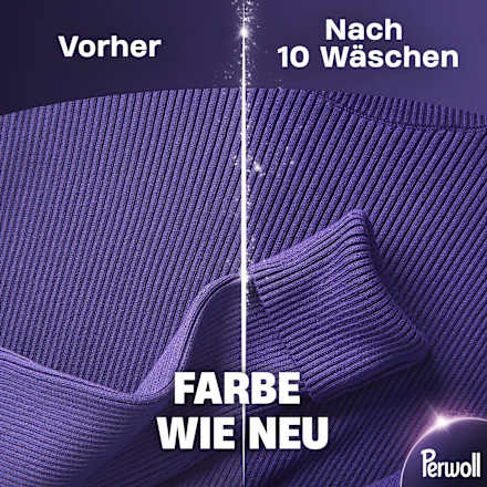 Waschmittel für dunkle Farben Blütenmeer Perwoll