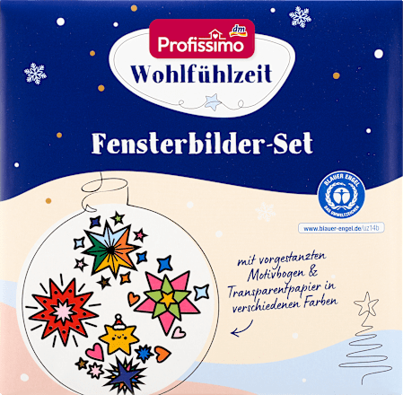 Bastel-Set, Fensterbilder, Sterne Profissimo