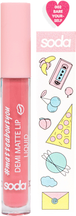 Ruj buze semimat Bare Yourself 02 soda