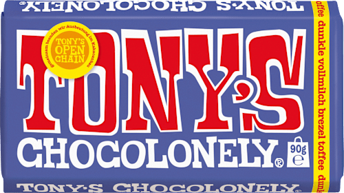 Schokolade Dunkle Vollmilch Brezel Toffee TONY'S CHOCOLONELY