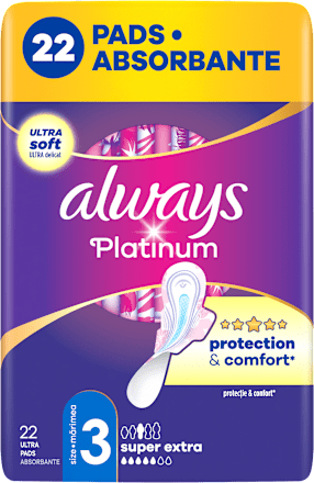 Platinum vložky s křidélky night always