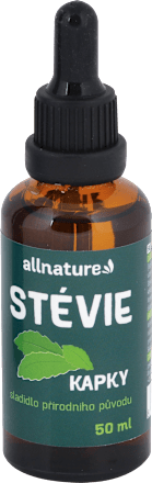 Kvapky Stévia Allnature