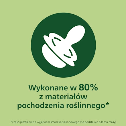 Smoczek uspokajający Ultra Air Nighttime 0-6m, dziewczynka, świecący w ciemności  PHILIPS AVENT