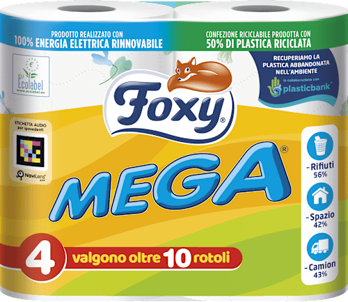 Carta igienica Mega Foxy