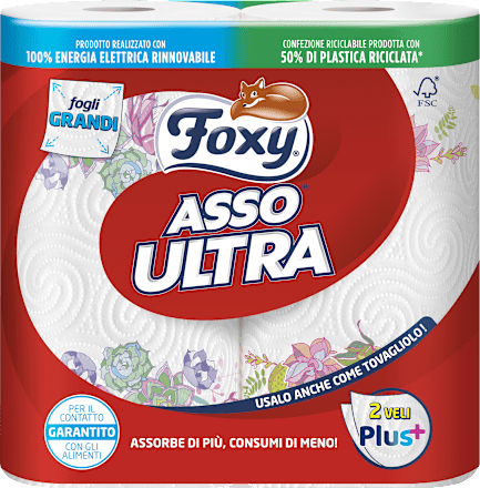 Carta da cucina Asso Ultra Foxy