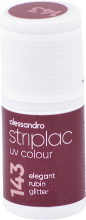 UV gélový lak Striplac - Elegant Rubin Glitter alessandro