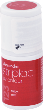 UV gélový lak Striplac - Ruby Red alessandro