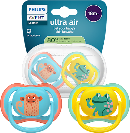 Smoczek uspokajający Ultra Air 18m+, chłopiec PHILIPS AVENT