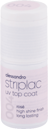 Vrchný lak na nechty Striplac - Rosé alessandro