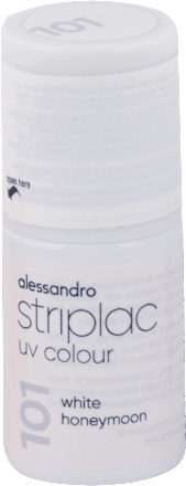 UV gélový lak Striplac - White Honey Moon alessandro