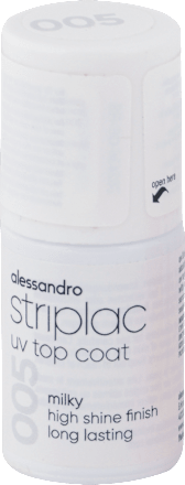 Vrchný lak na nechty Striplac - Milky alessandro