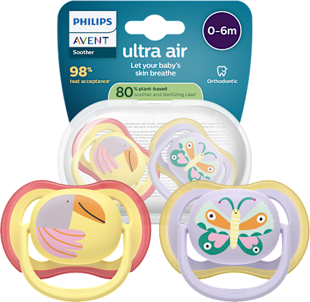 Duda ultra air – papiga/metulj, 0-6 m PHILIPS AVENT