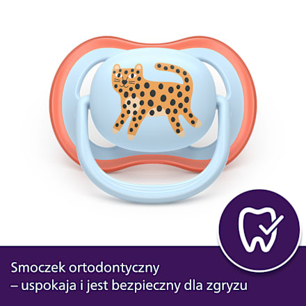 Smoczek uspokajający Ultra Air 0-6m, chłopiec PHILIPS AVENT