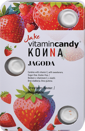 Bonboni z vitaminom C - Jagoda KONNA